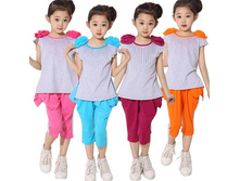 Wholesale-6sets-lot-new-arrival-Korean-Style-summer-children-suits-girl-2pcs-set-paillette-flower-t.jpg