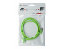 Cable Flat Dock USB color-������� USB-���������� ��� iPhone 4/4S, iPod, iPad