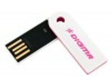 ���� ���� Digma 8Gb Swing USB2.0 White&Pink 600�.