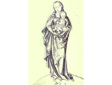 Virgin and the Infant Holding an Apple.