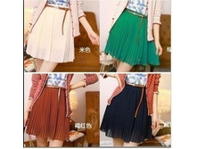 free-shipping-Mushroom-2013-vintage-high-waist-elastic-chiffon-pleated-skirt-bust-skirt-preppy-style-women.jpg