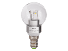 PL*ED-G45  CLEAR  3w 2700K 250 Lm E14�230/50