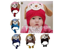 http://www.aliexpress.com/item/Wholesale-10pcs-lot-Free-shipping-2013-Puppy-shaped-lovely-baby-winter-hat-warm-knitted-children-hat/721555509.html