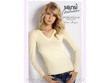 snow_maglia_scollo_v_m_lunga- 1115 ���. 