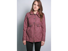 Hussy bordo checked ������