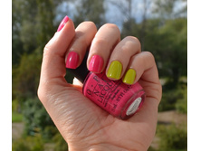 OPI Strawberry Margarita + OPI Did it on'Em 2.JPG