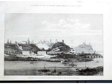 TOWN NIJNI NOVGOROD RUSSIA Antique Print 1875.jpg
