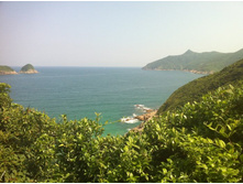 Hiking in Tai Long Wan