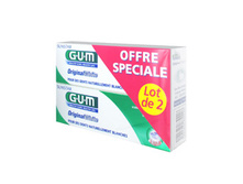 Gum Original White Dentifrice Lot de 2 x 75 ml  Gum ������������ ����� ��� ������ ����� 2 � 75 ��  5,3  ��� 2,7 �� 1 ��