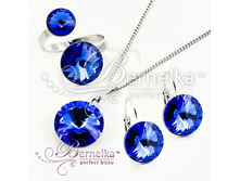 ELIS �������� � ����������� Swarovski.5530-1187-7046 + 5540-1094-7046 + 5570-3010-7046_1302.00 ���