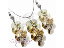 SELENA �������� � ����������� Swarovski_5530-0178-7256 + 5540-0820-7256_1525.00 ���