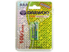 ���.  DAEWOO AAA (1000mAh) NI-MH BL-2