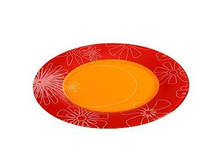 ������� ��������� GRAPHIC FLOWERS RED 25��  