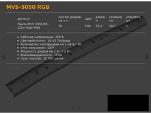 ������������ ����� MVS 5050