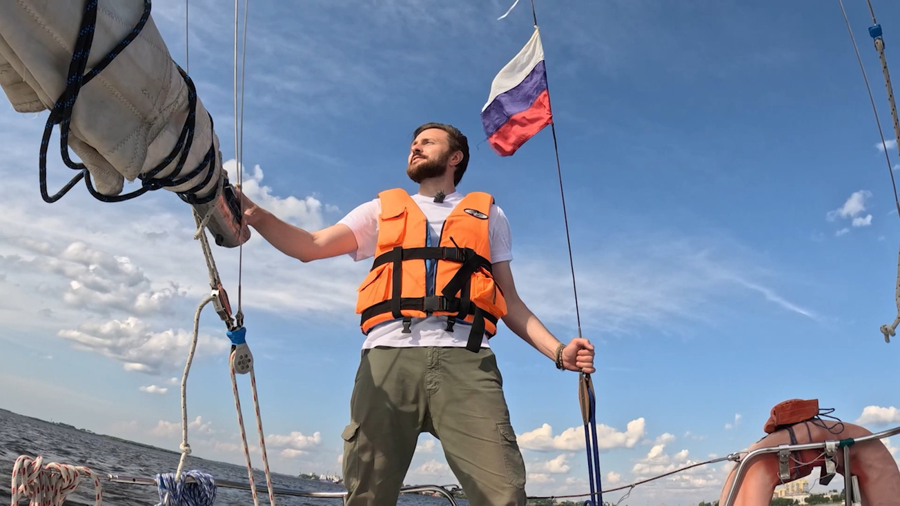 Изображение телепередачи: Горизонт приключений. 1-я серия - "От Белого озера до Белого моря"