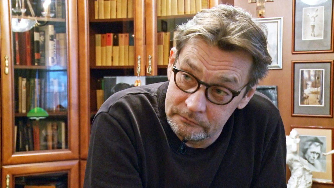 Изображение телепередачи: Александр Домогаров. Рыцарь печального образа