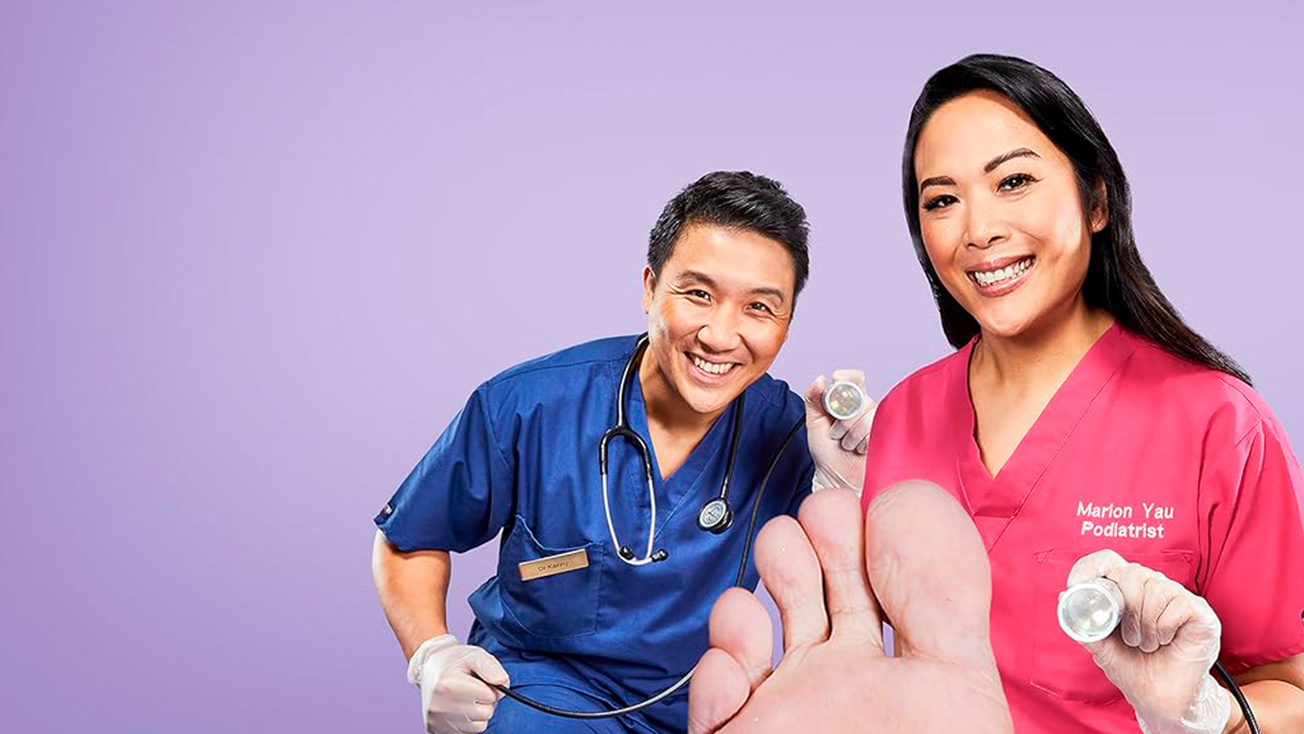 Изображение телепередачи: The Bad Foot Clinic